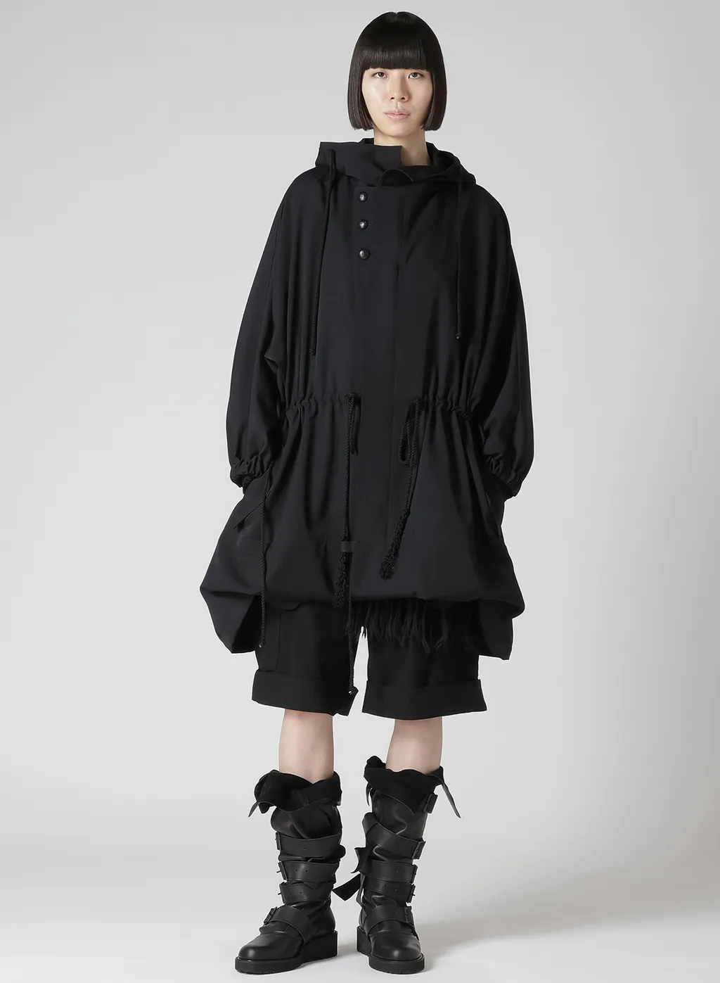 Flannel Short Cargo Pants