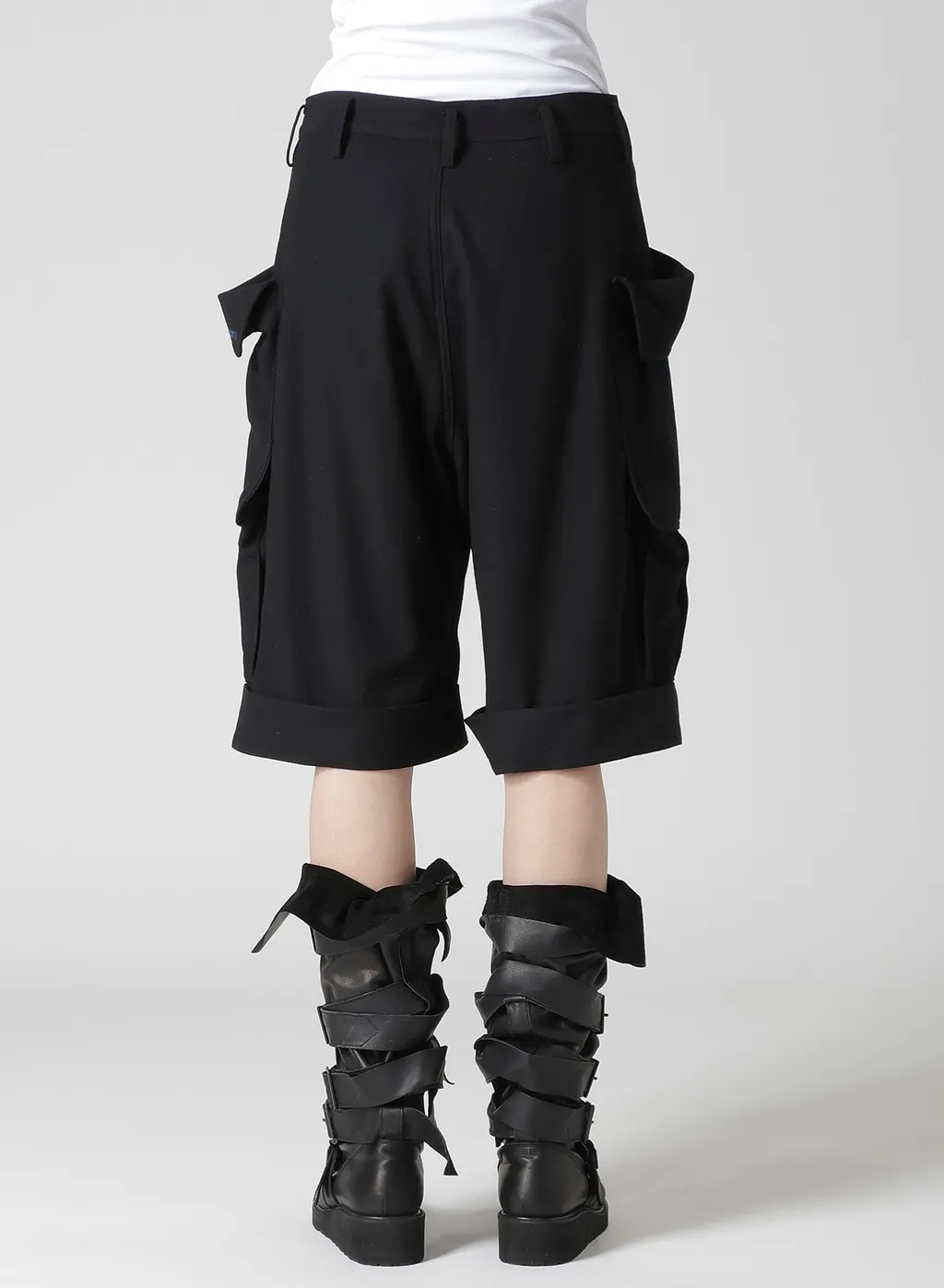 Flannel Short Cargo Pants