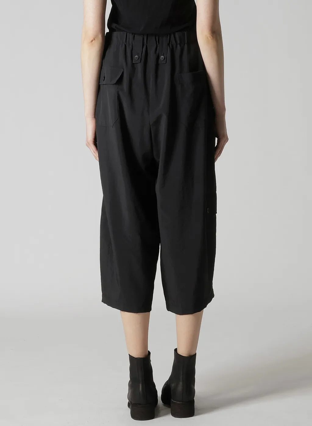Ny/Si Taffeta Flap D Wide Pants