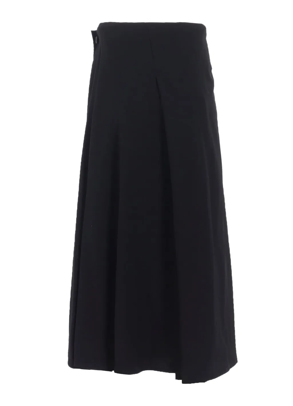 Wool Gabardine Long Skirt