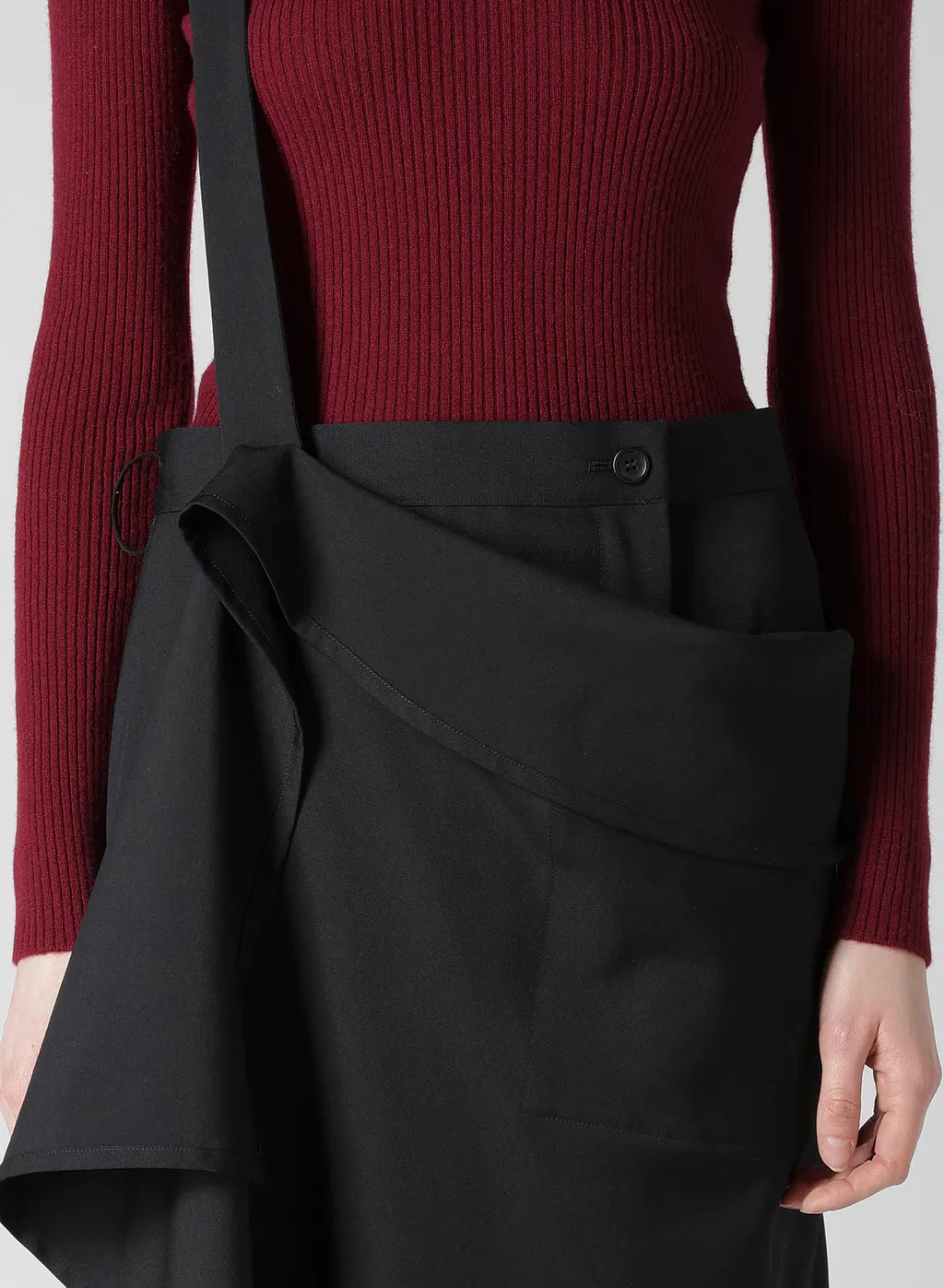 Gabardine 2Way Suspender Skirt