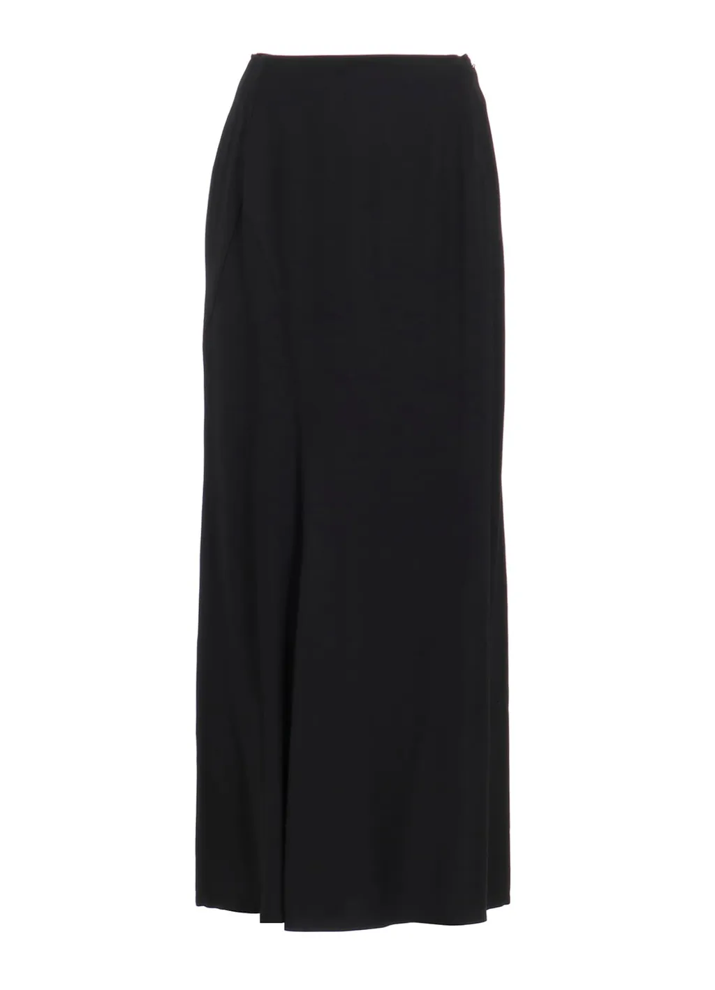 Viscose Twill Diagonal Cutting Long Skirt