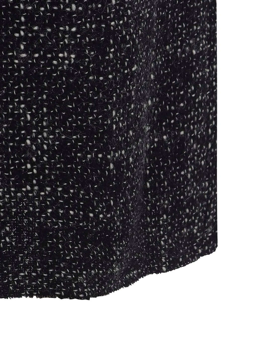 Handmade Tweed Back Zipper Skirt