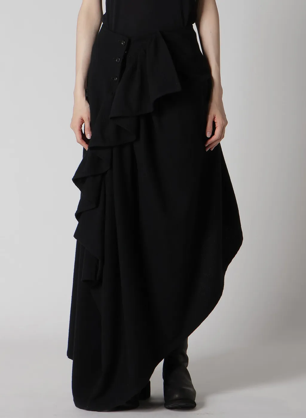 Vintage Flannel Gathered Skirt