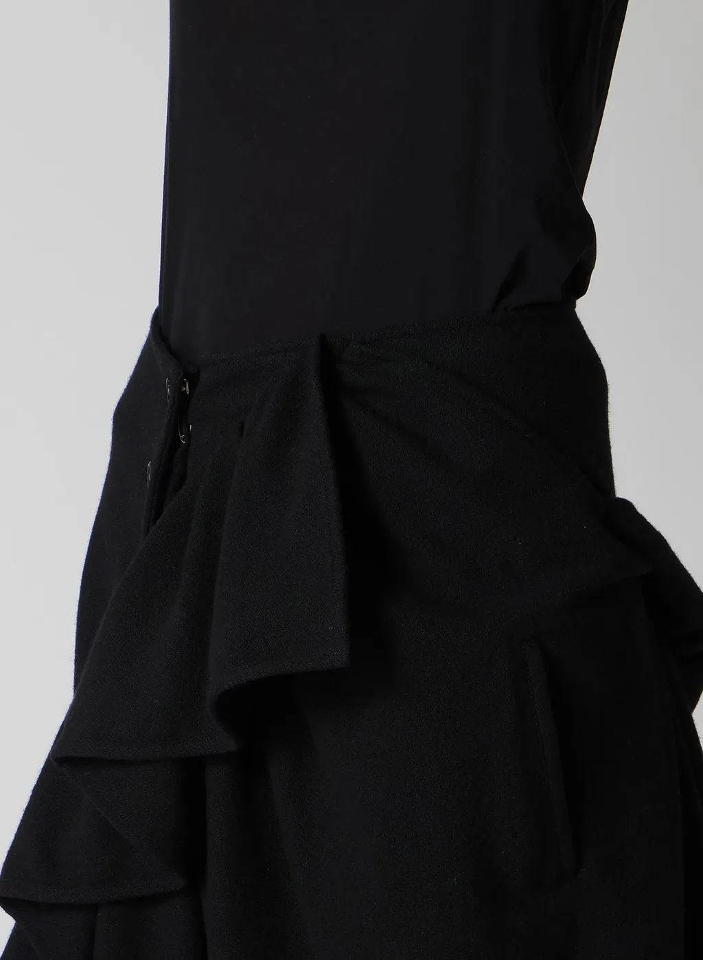 Vintage Flannel Gathered Skirt