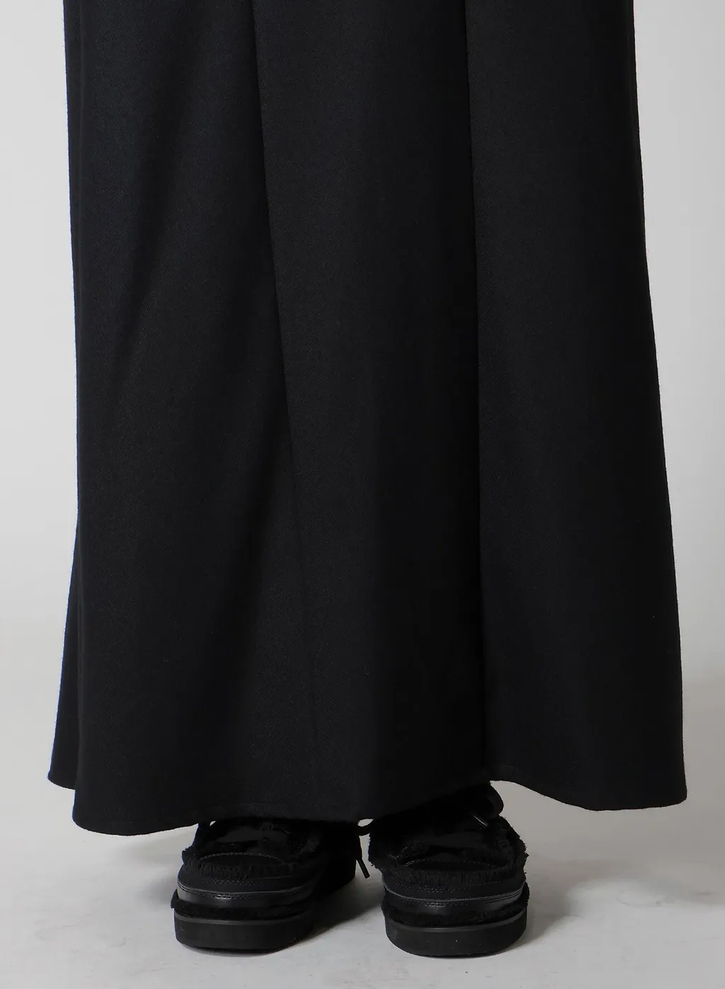 W/Saxony B Draped High Waist Skirt