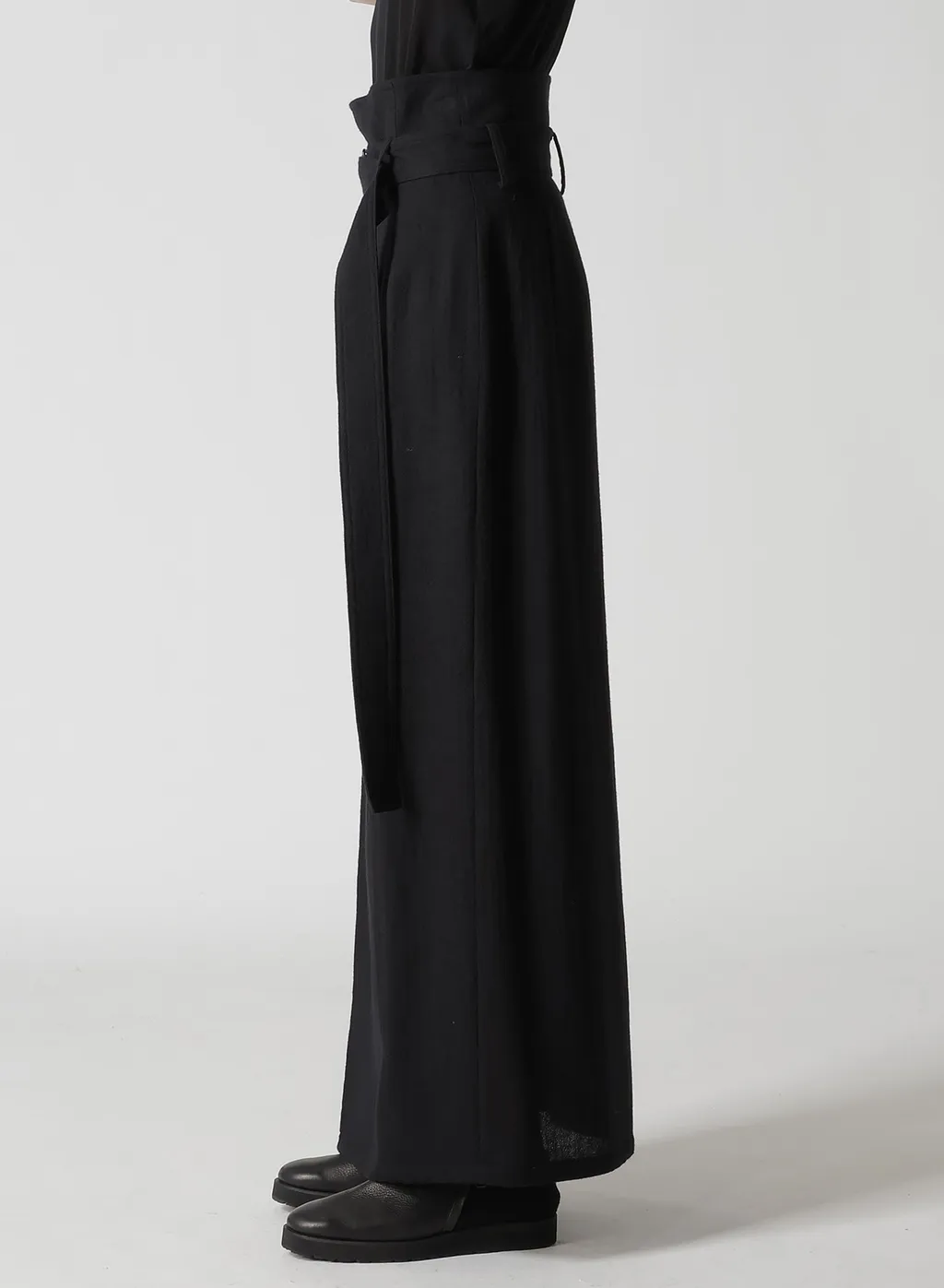 Soft Wool A High Waist Skirt