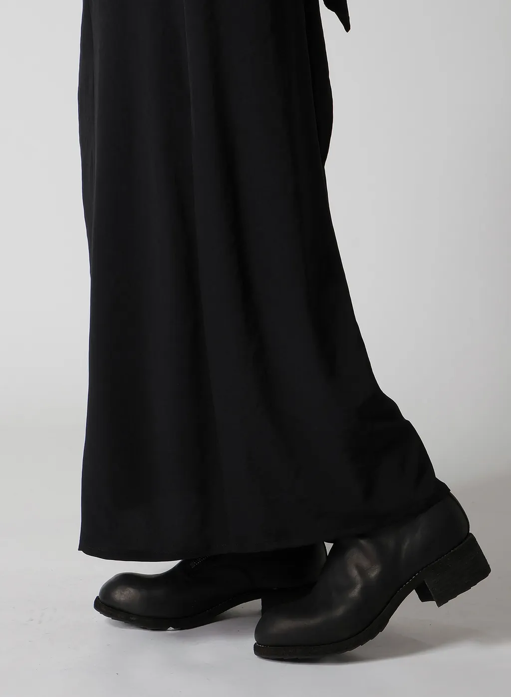 Ta/Pe Crepe De Chine B Draped High Waist Skirt