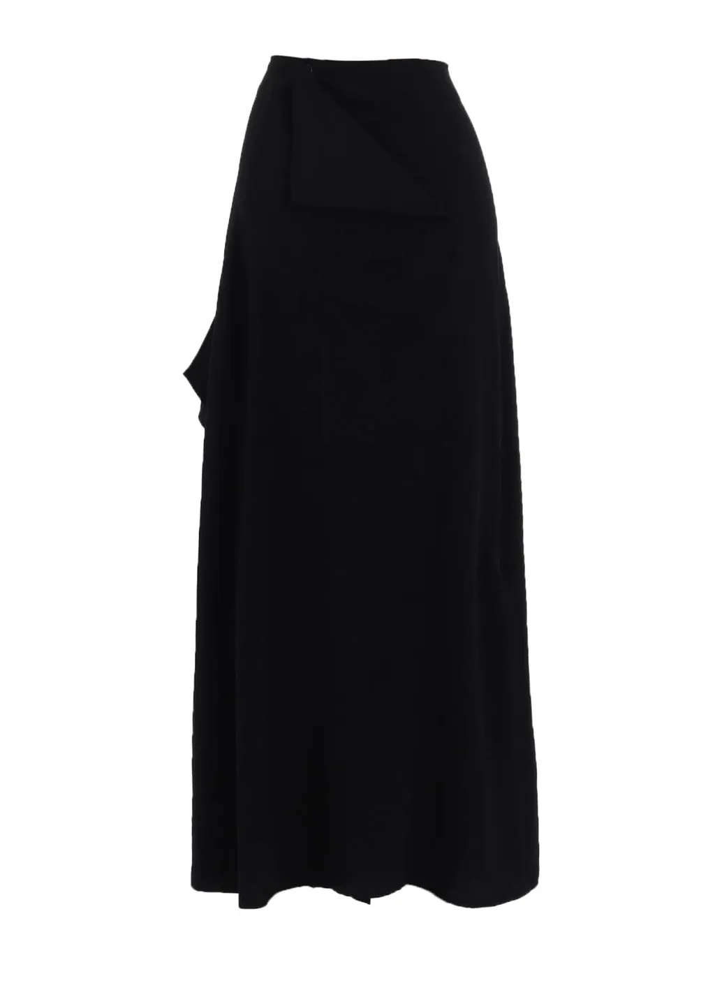 Ta/Pe Crepe De Chine B Draped High Waist Skirt