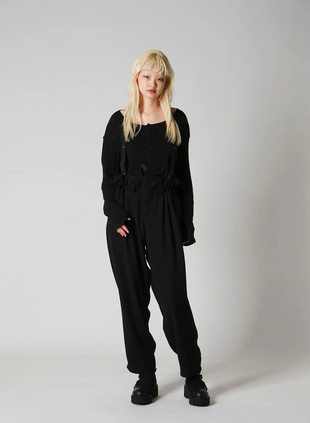 Frilled Jacquard Puff Cardigan