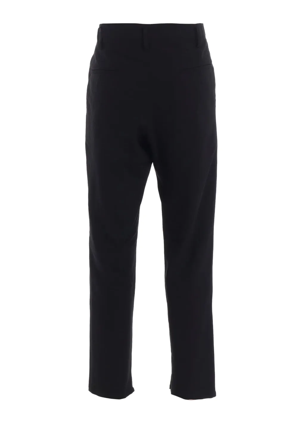 Milled Gabardine Slit Slim Pants