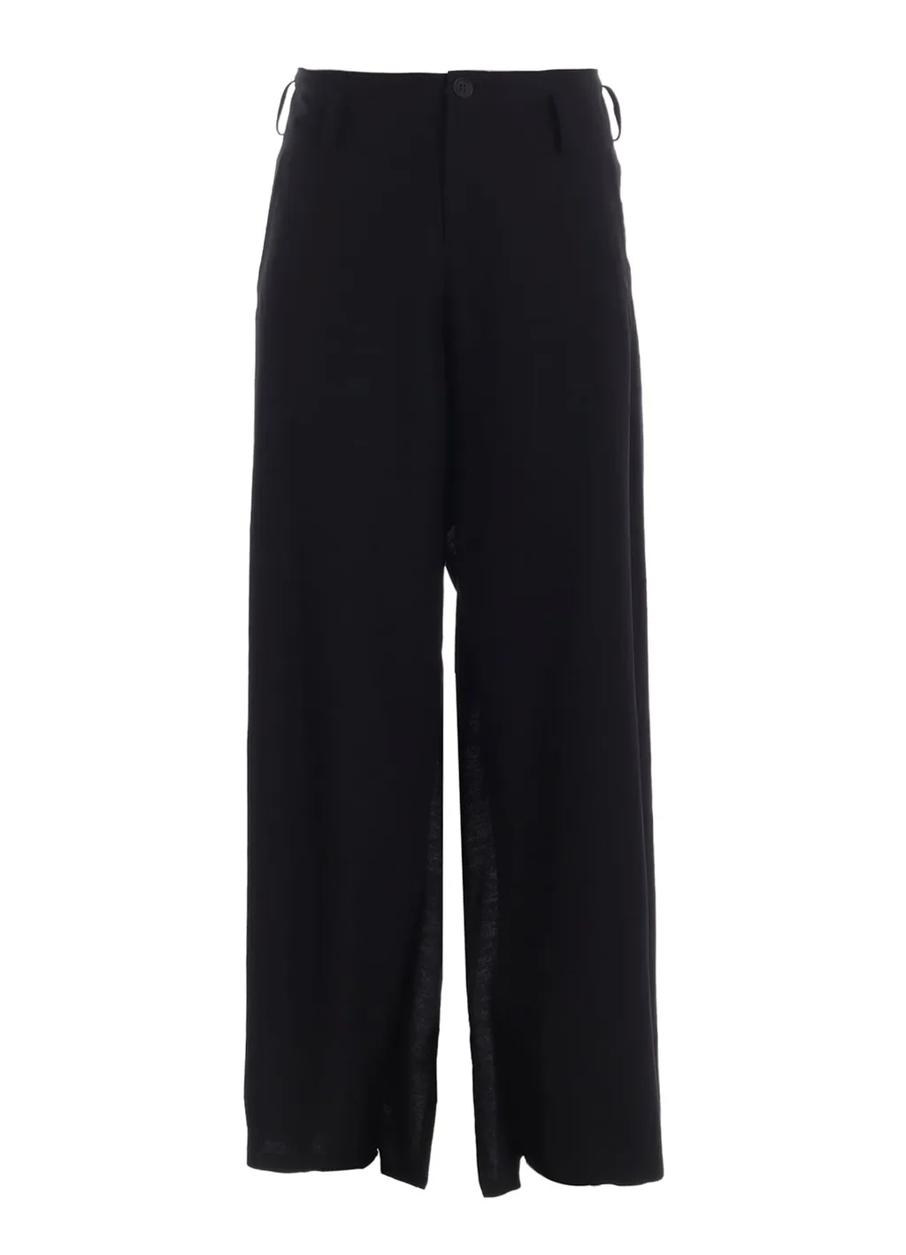 Milled Gabardine Frilled Pants