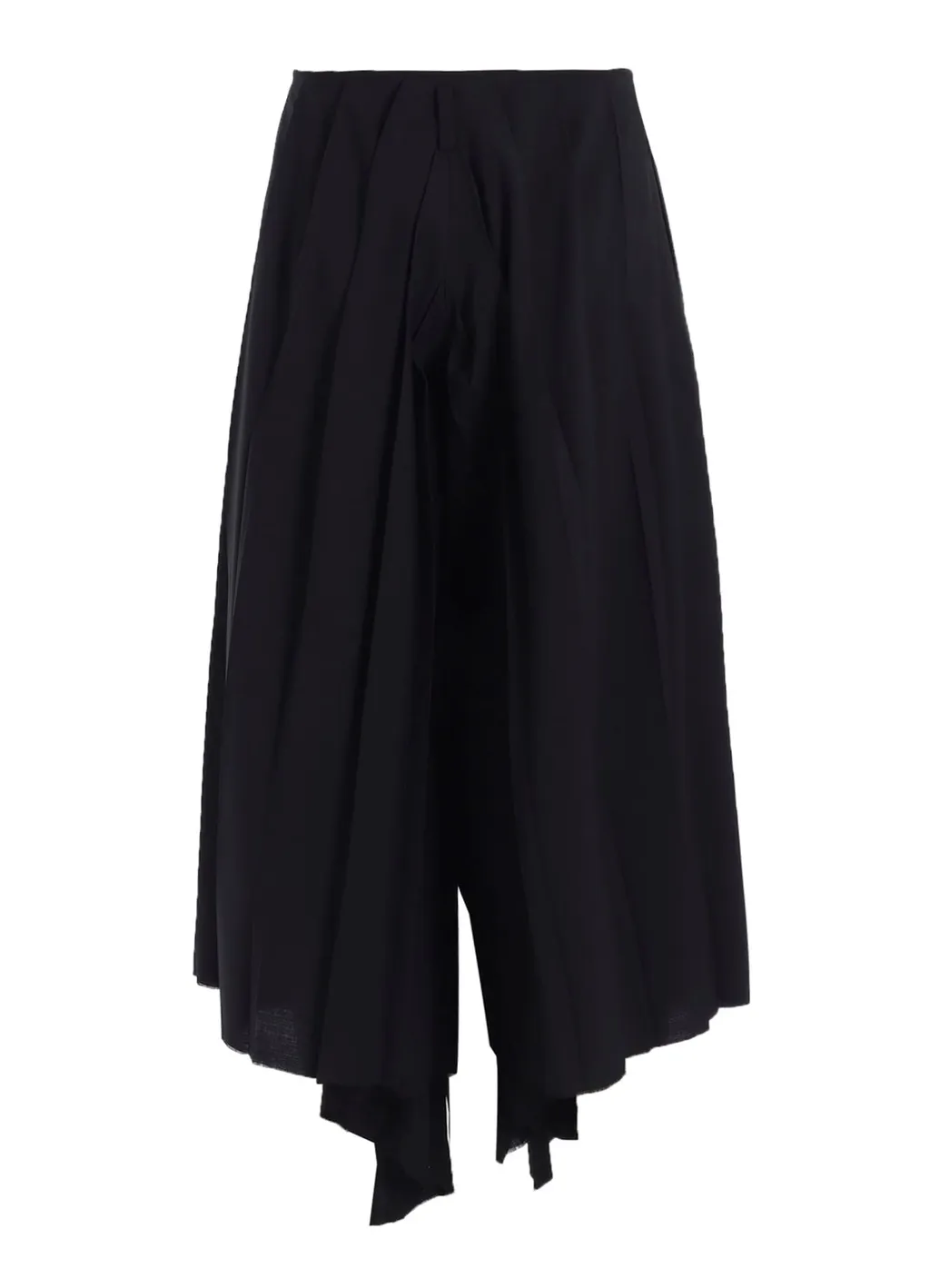 Tropical Pleats Wide Pants