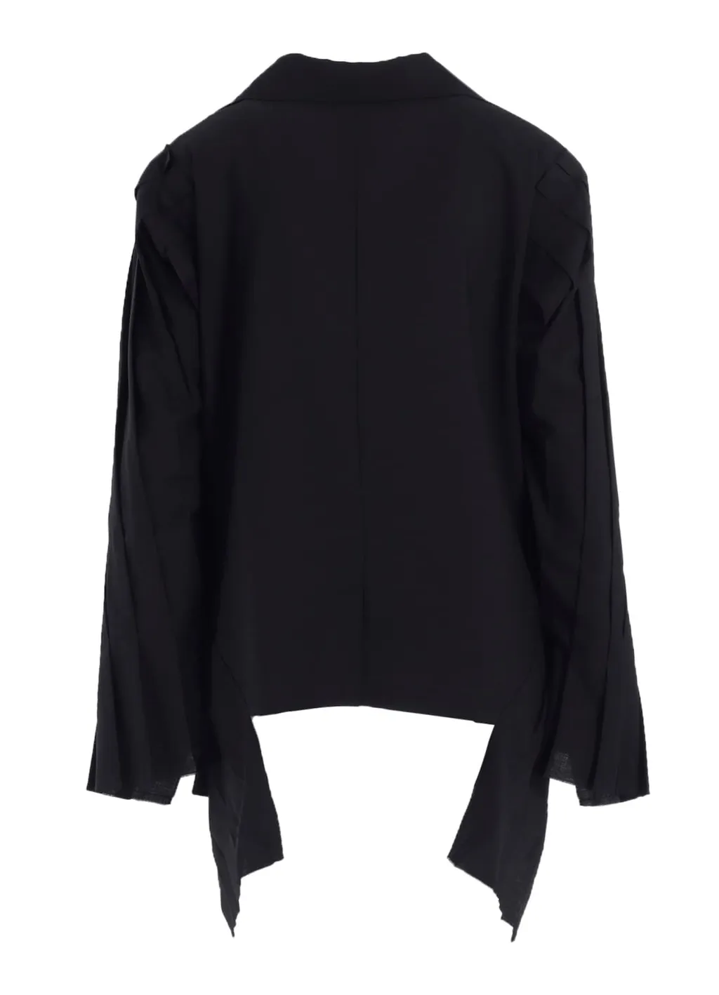 Tropical Pleats Sleeve Jacket