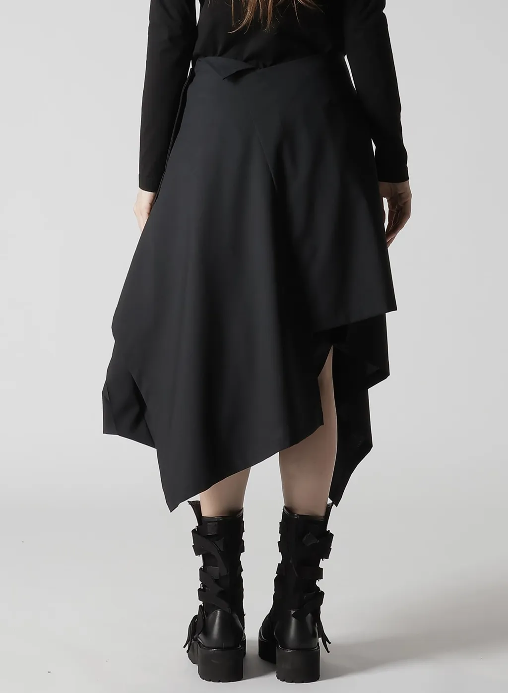 Tropical Pleats Conbination Skirt