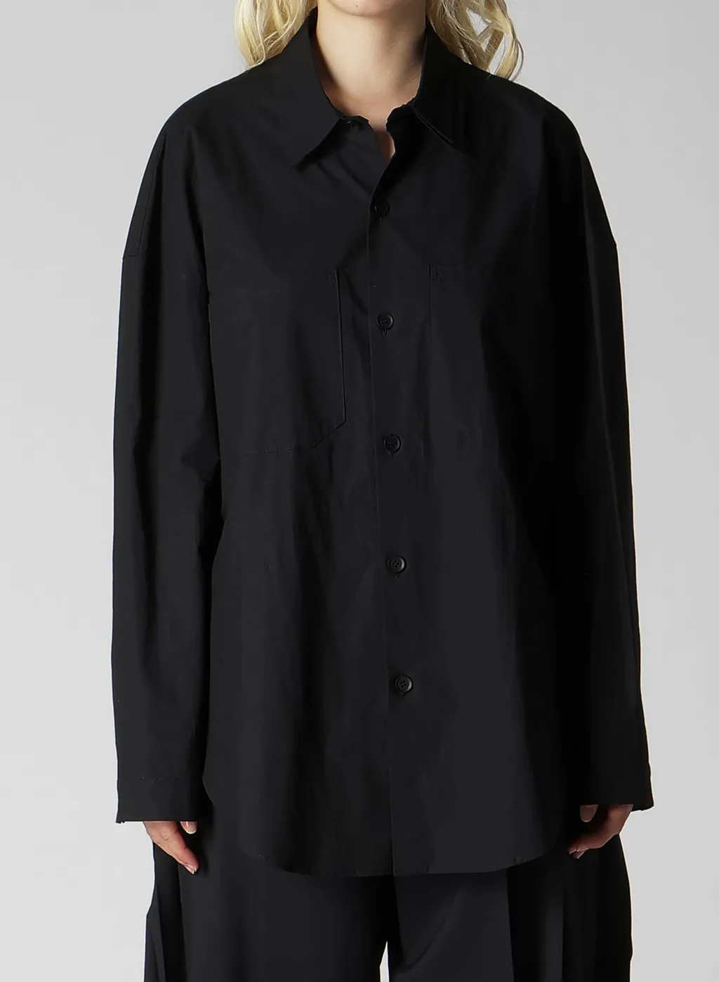 Typewriter Double Collar Shirt