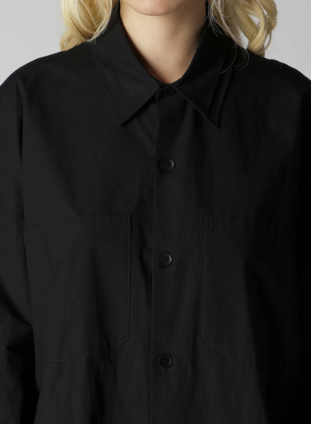 Typewriter Double Collar Shirt