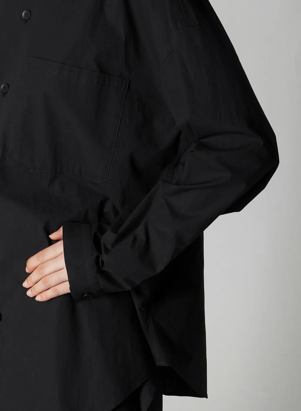 Typewriter Double Collar Shirt