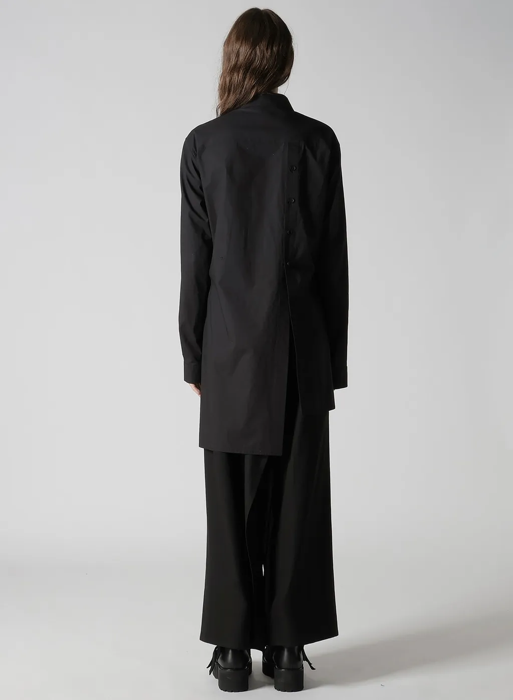 Typewriter Back Slit Shirt