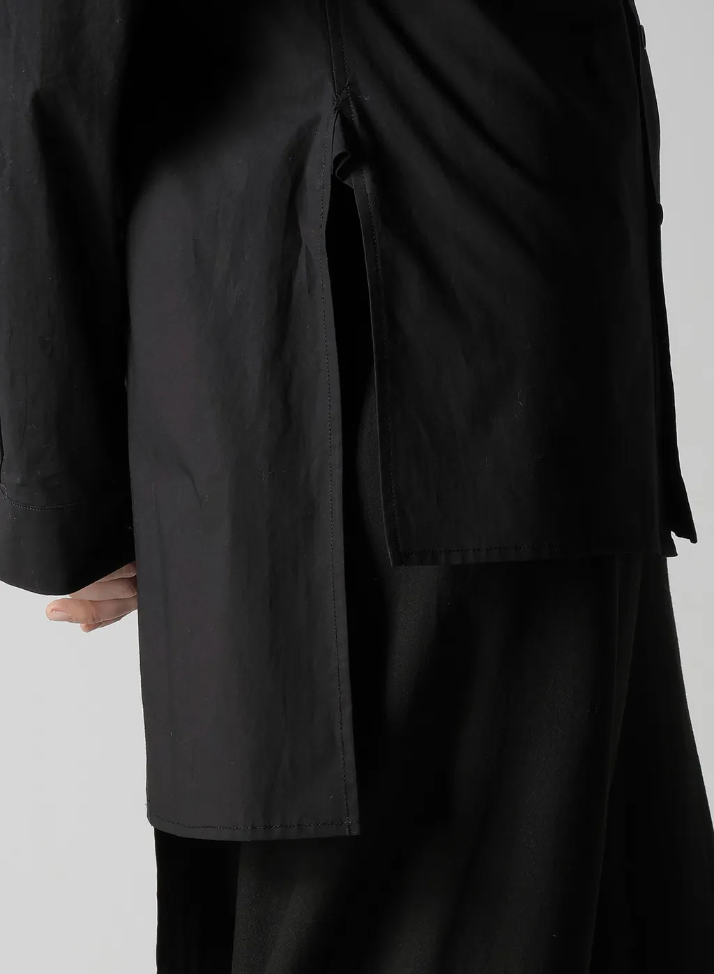 Typewriter Back Slit Shirt