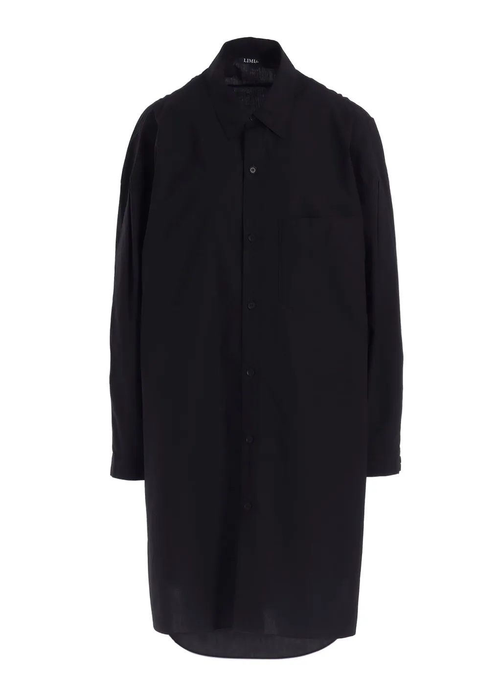 Typewriter Shoulder Top Tuck Shirt