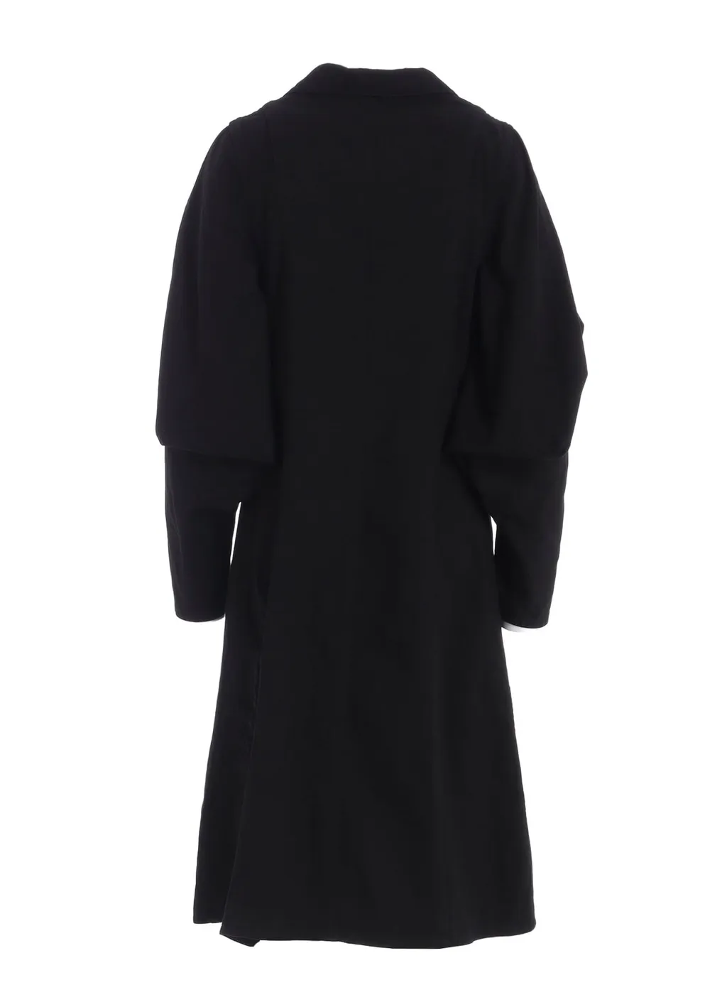 Damaged Denim Designed Sleeve Coat