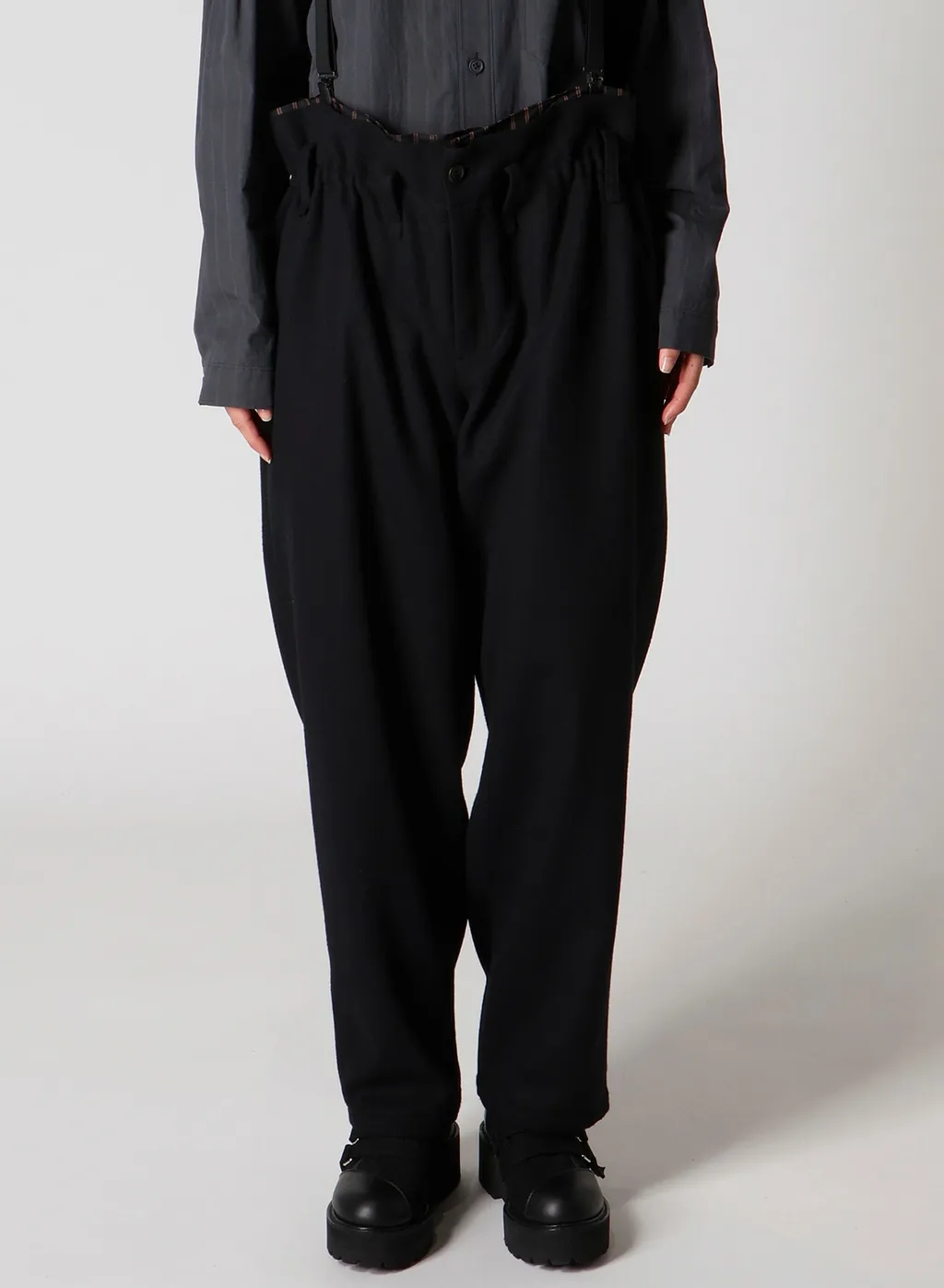 Light Mosser Suspender Pants