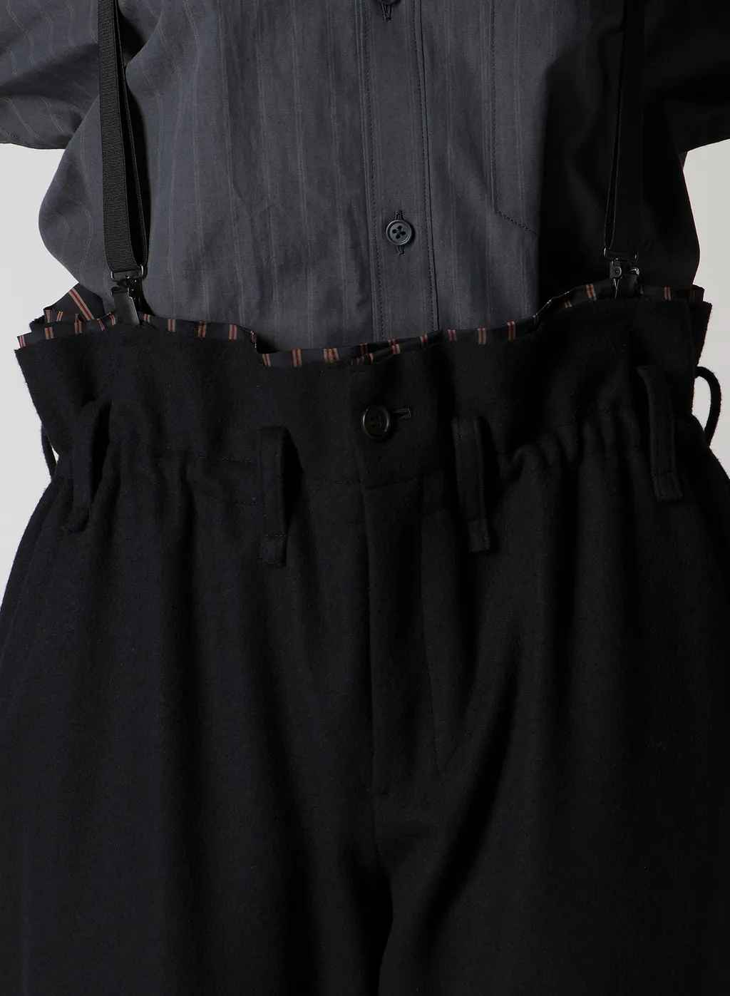 Light Mosser Suspender Pants