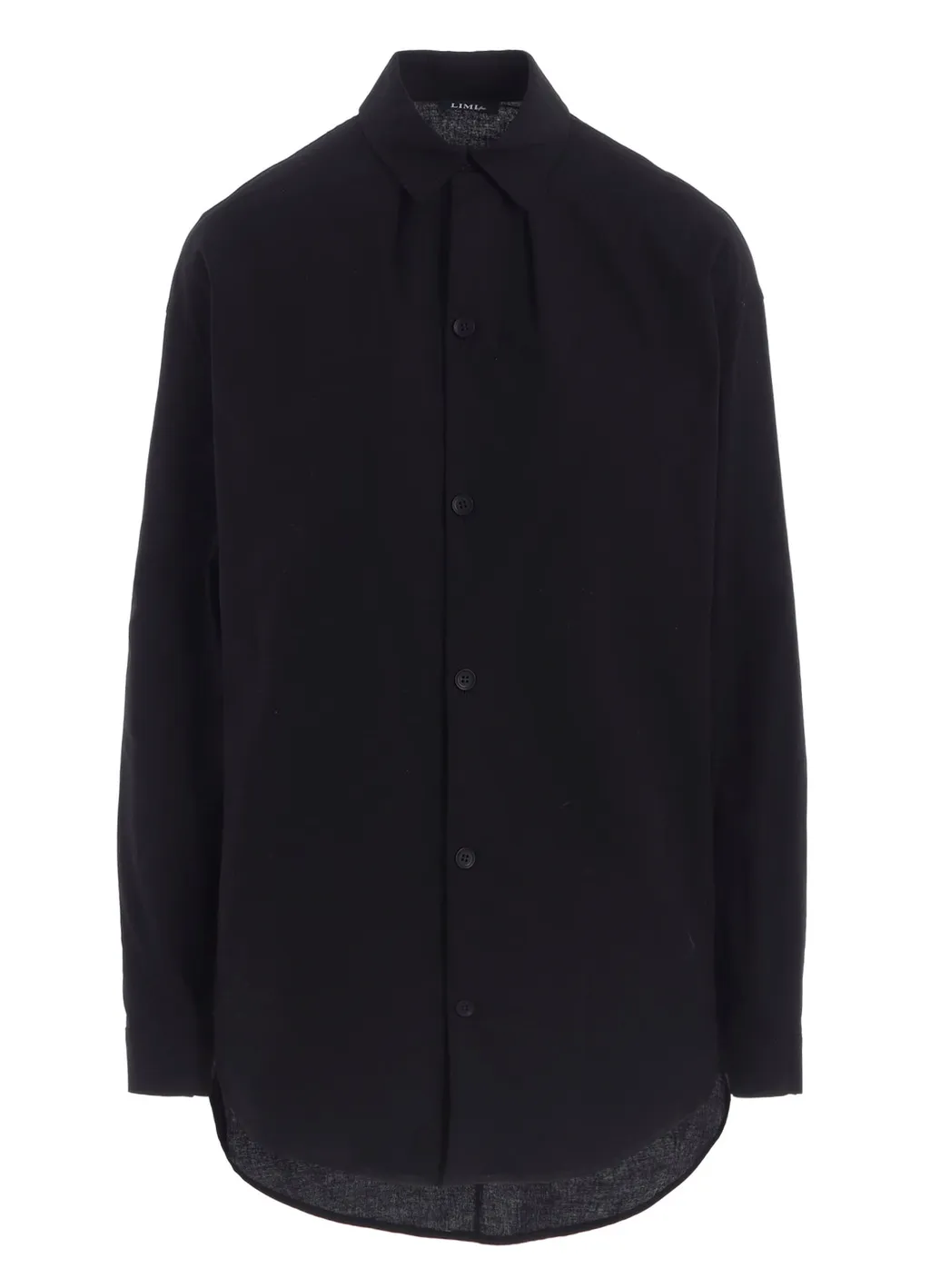 Light Poplin Neck Tuck Shirt