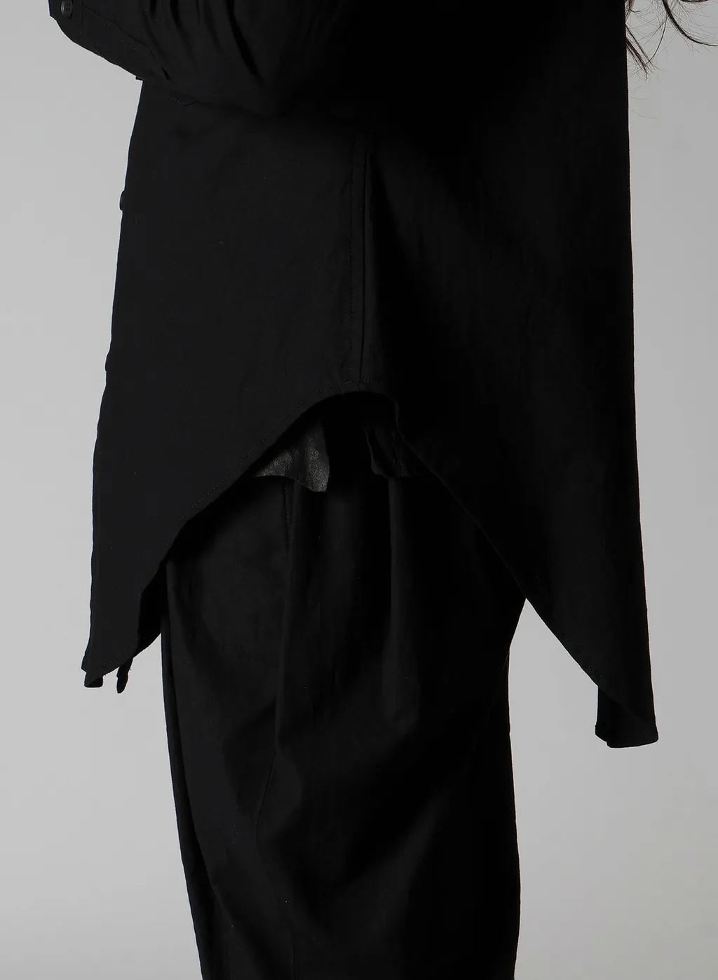 Light Poplin Pocket Square Shirt