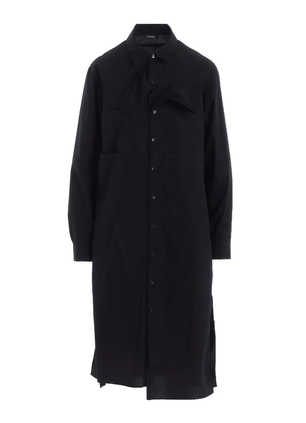 100/2 Broad Cotton Layered Long Shirt