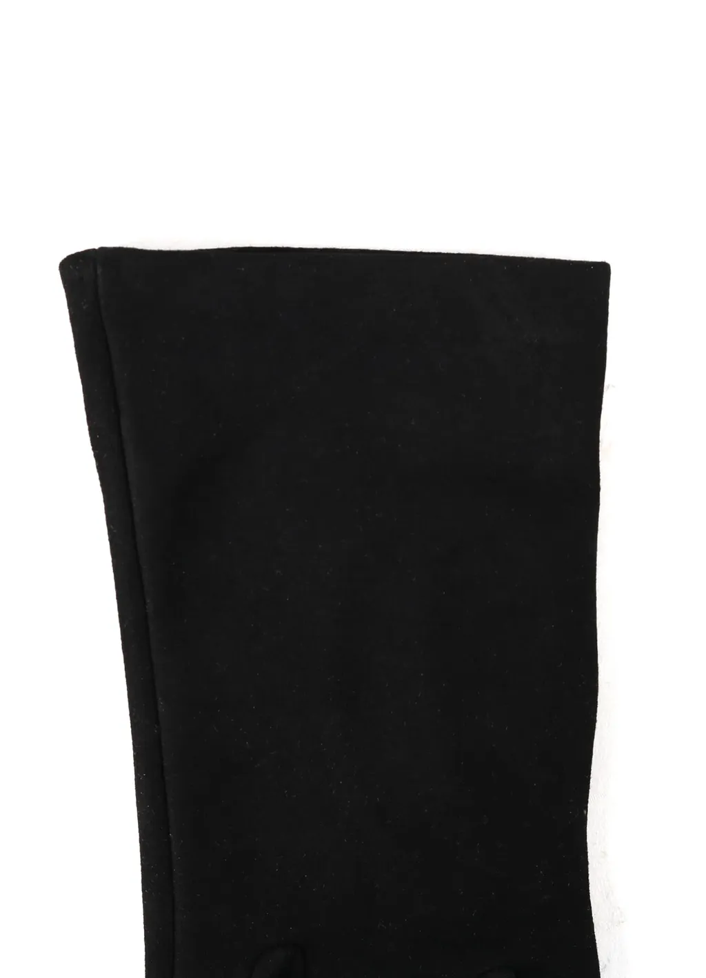 Suede Lamb Skin Middle Finger Nail Glove