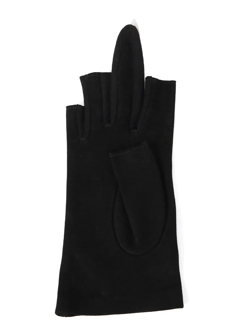 Suede Lamb Skin Middle Finger Nail Glove