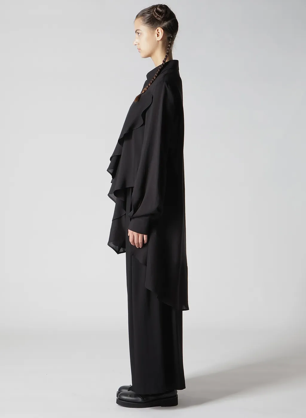 Soft Lawn Frill Blouse
