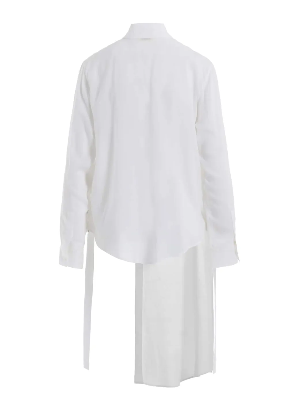 Soft Lawn Asymme Slit Shirt