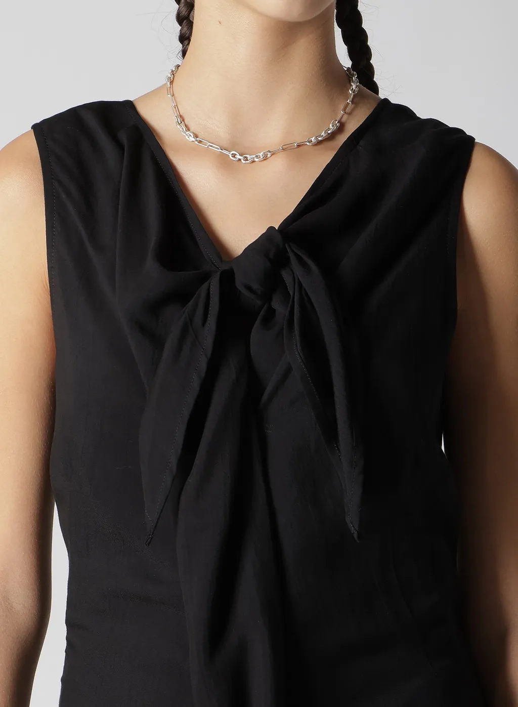 Hard Twist Gabardine Front Ribbon Overalls
