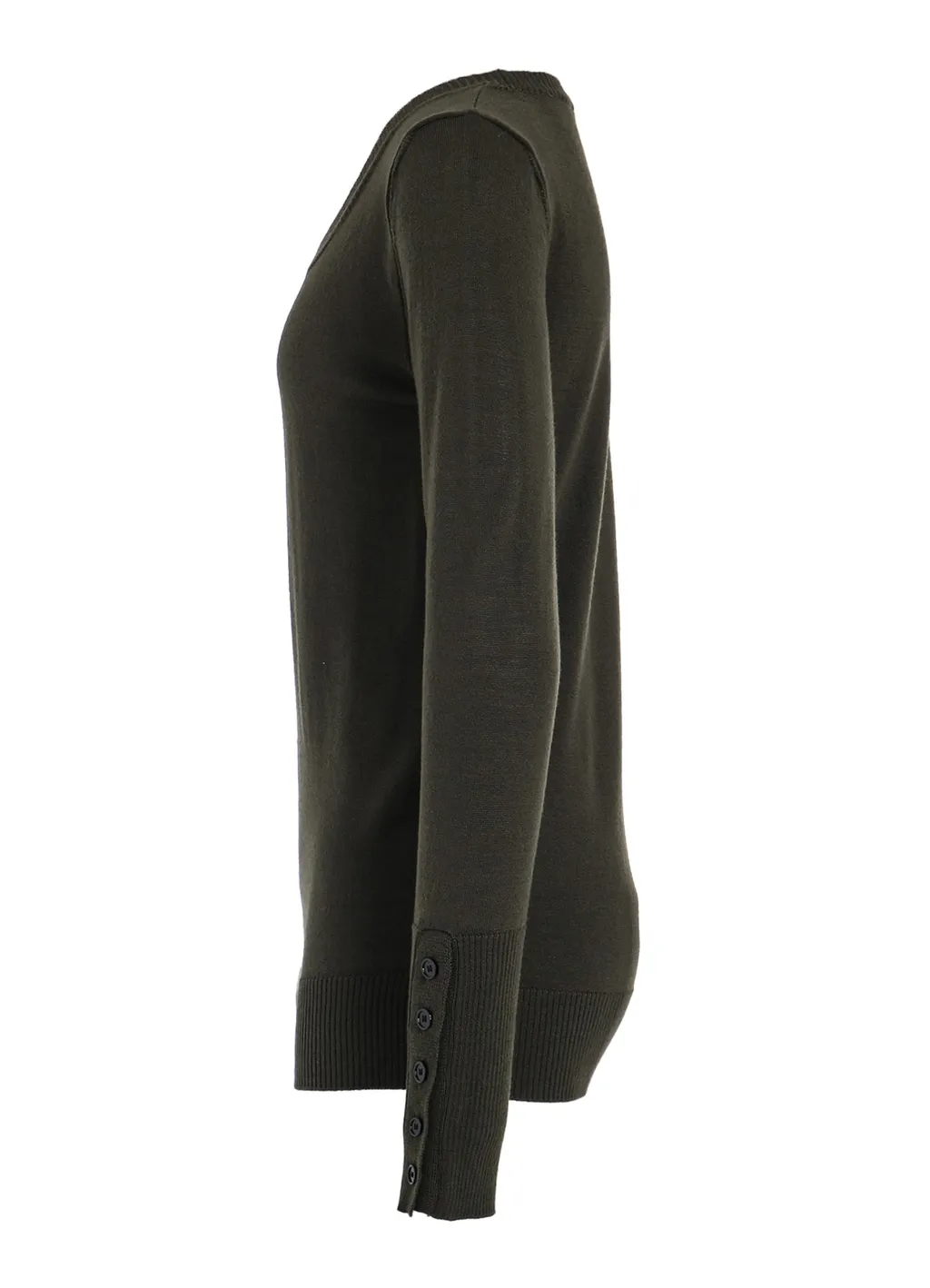Standard Soft Wool Woshable Plain Stitch Side Sweater