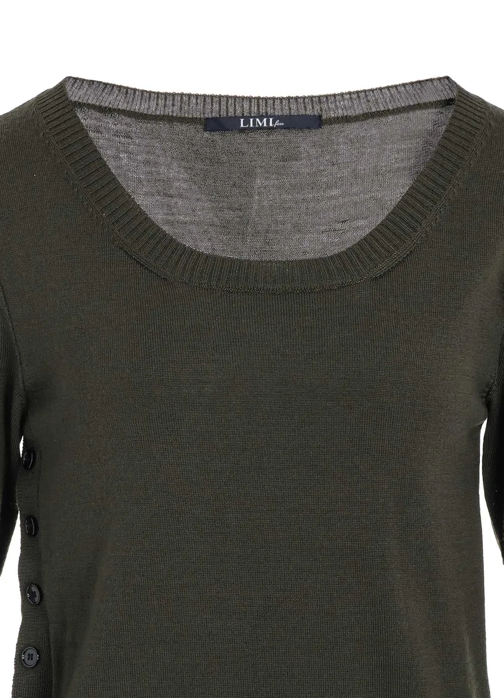 Standard Soft Wool Woshable Plain Stitch Side Sweater