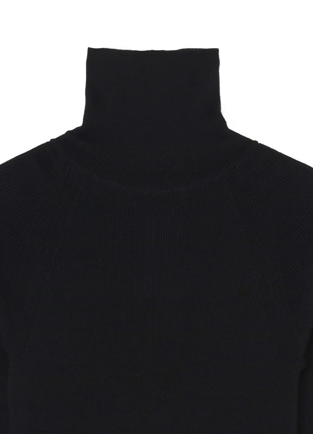 Soft Wool Turtleneck Pullover Dress With Fastener