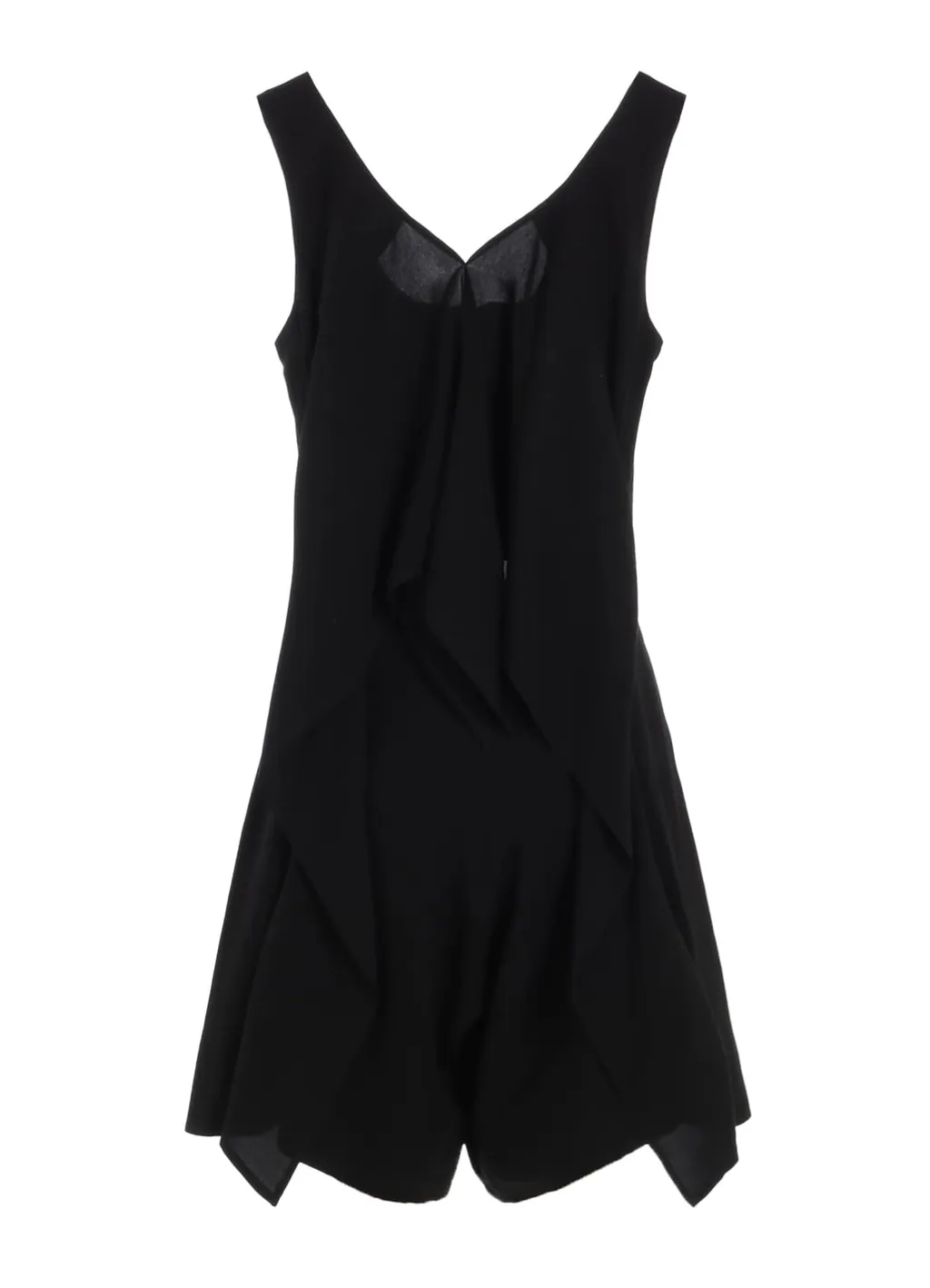 Hard Twist Gabardine Back Ribbon Short Ovealls