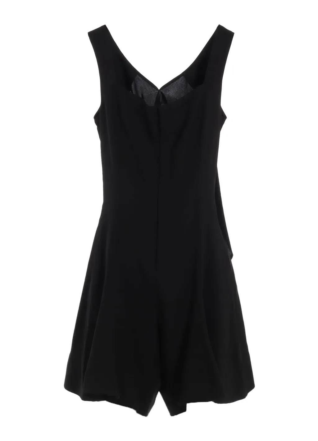 Hard Twist Gabardine Back Ribbon Short Ovealls