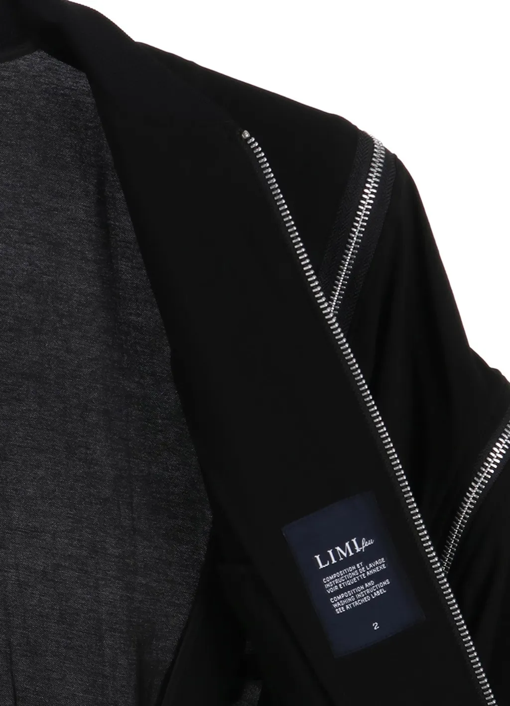 Hard Twist Gabardine Zip Blouson
