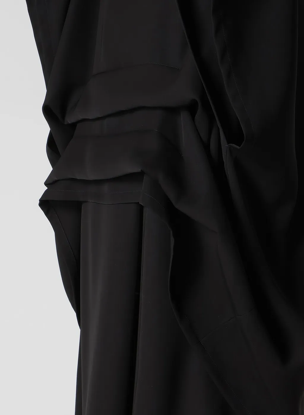 Double Satin Tuck Blouse