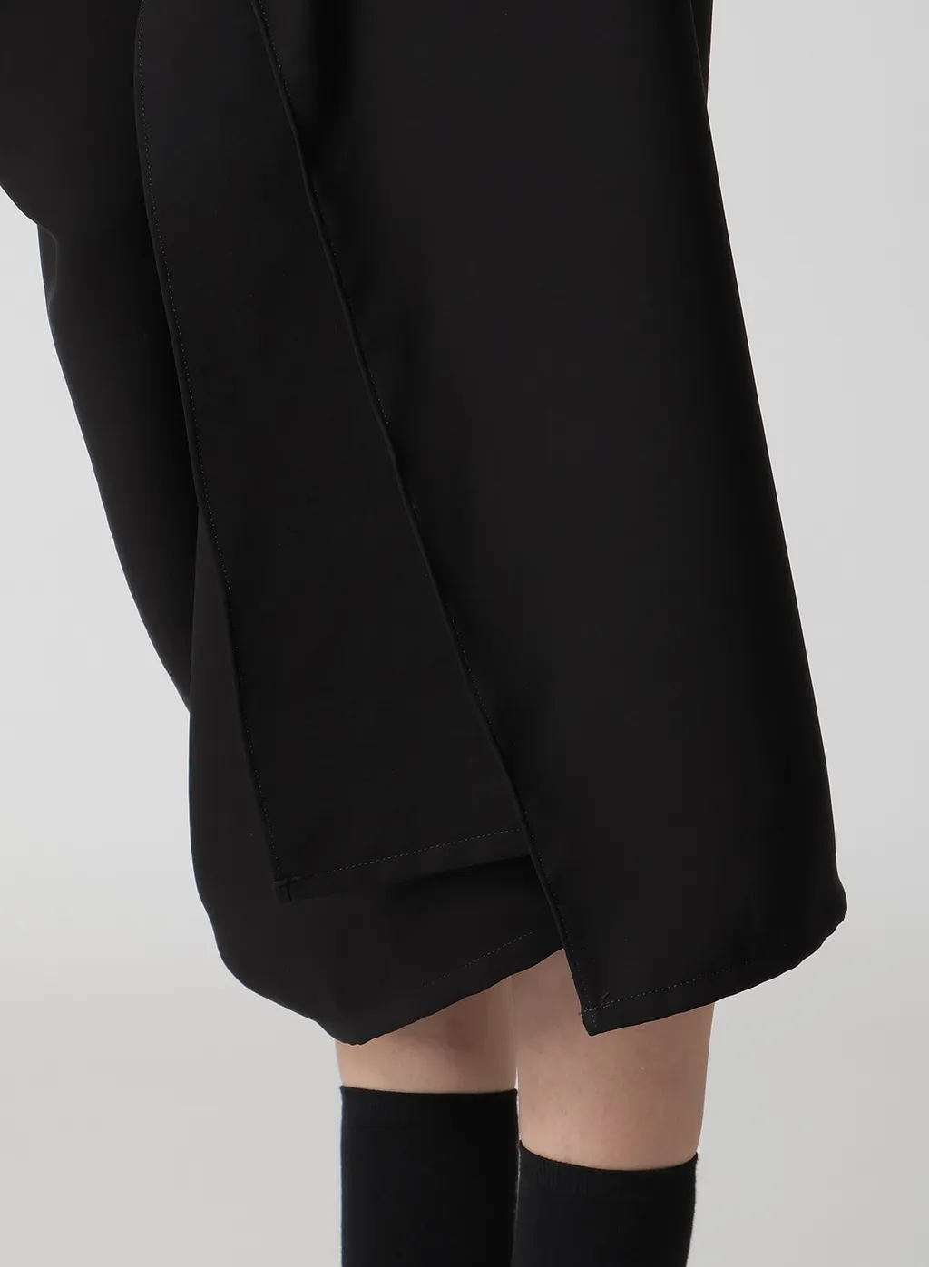 Double Satin Draping Dress