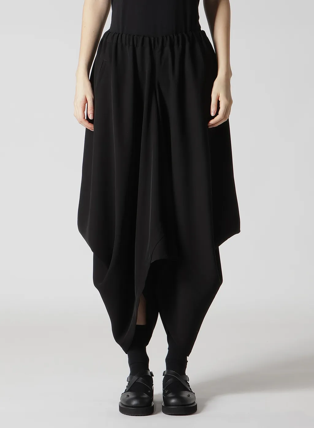Double Satin Box Pants