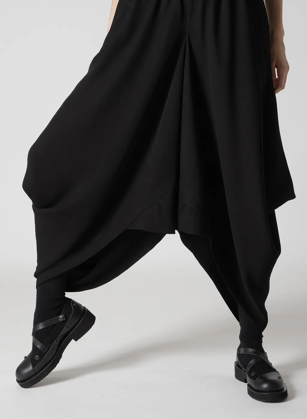 Double Satin Box Pants