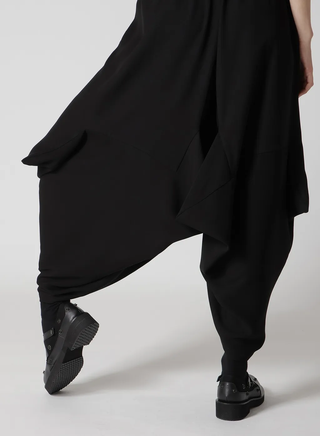 Double Satin Box Pants