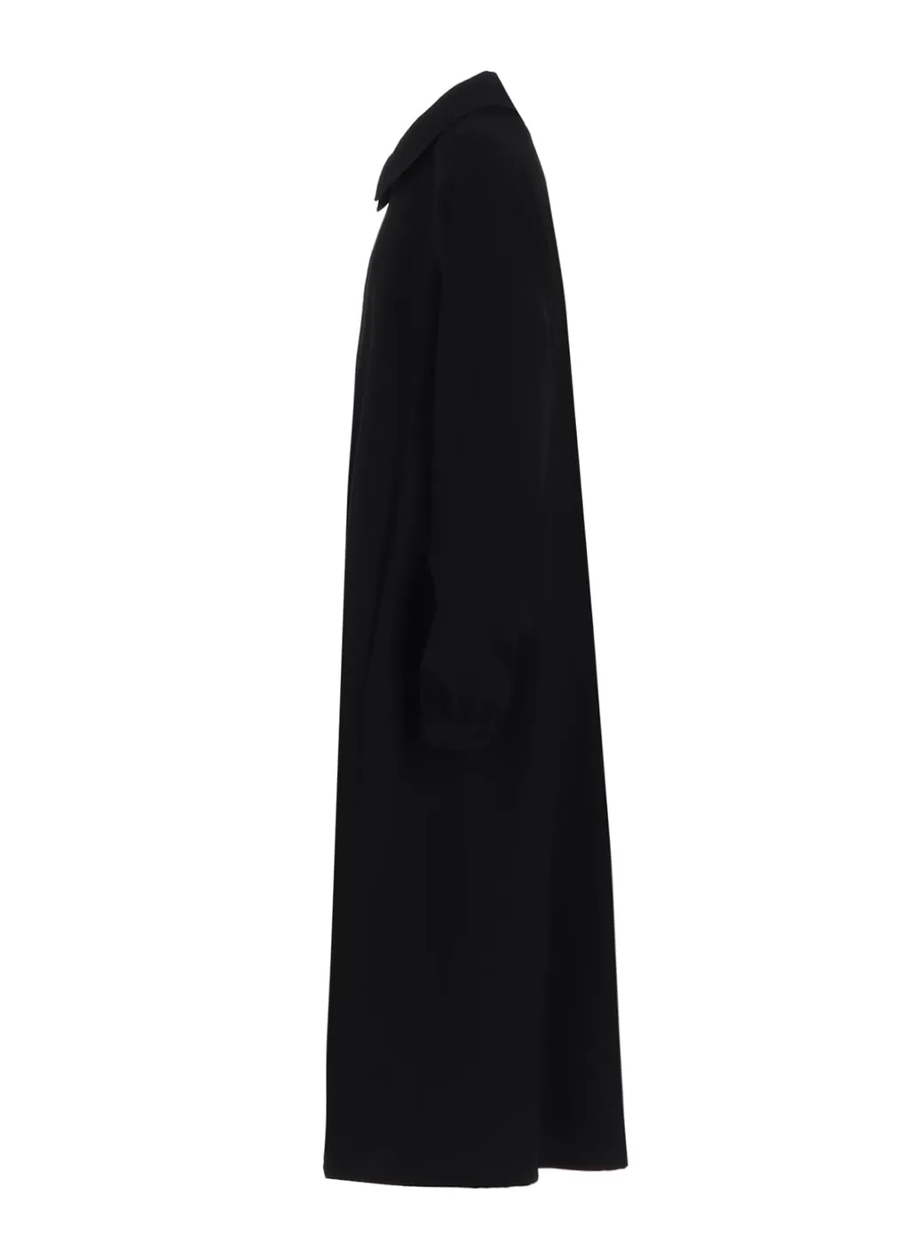 Double Satin Dress With Collar