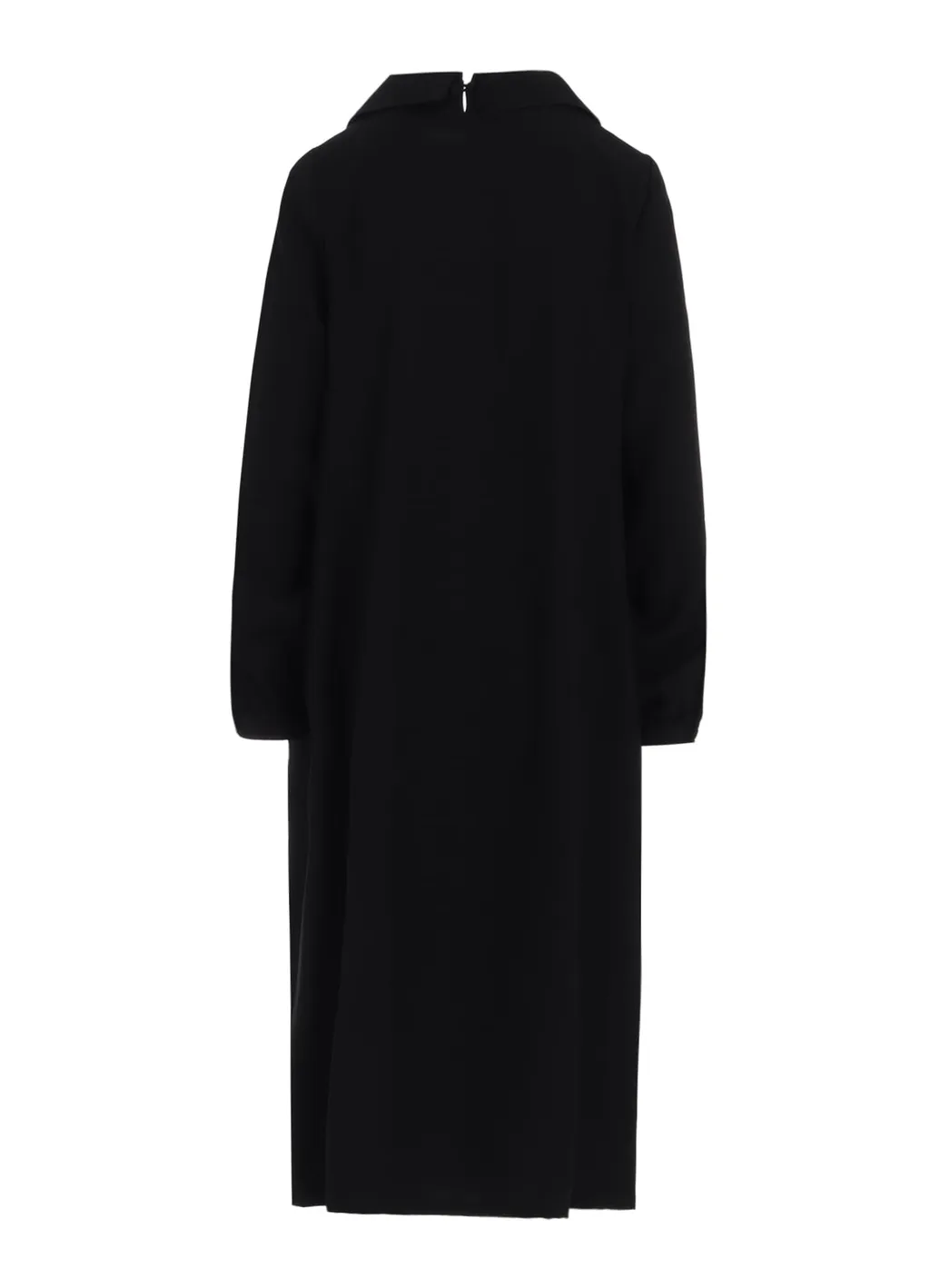 Double Satin Dress With Collar