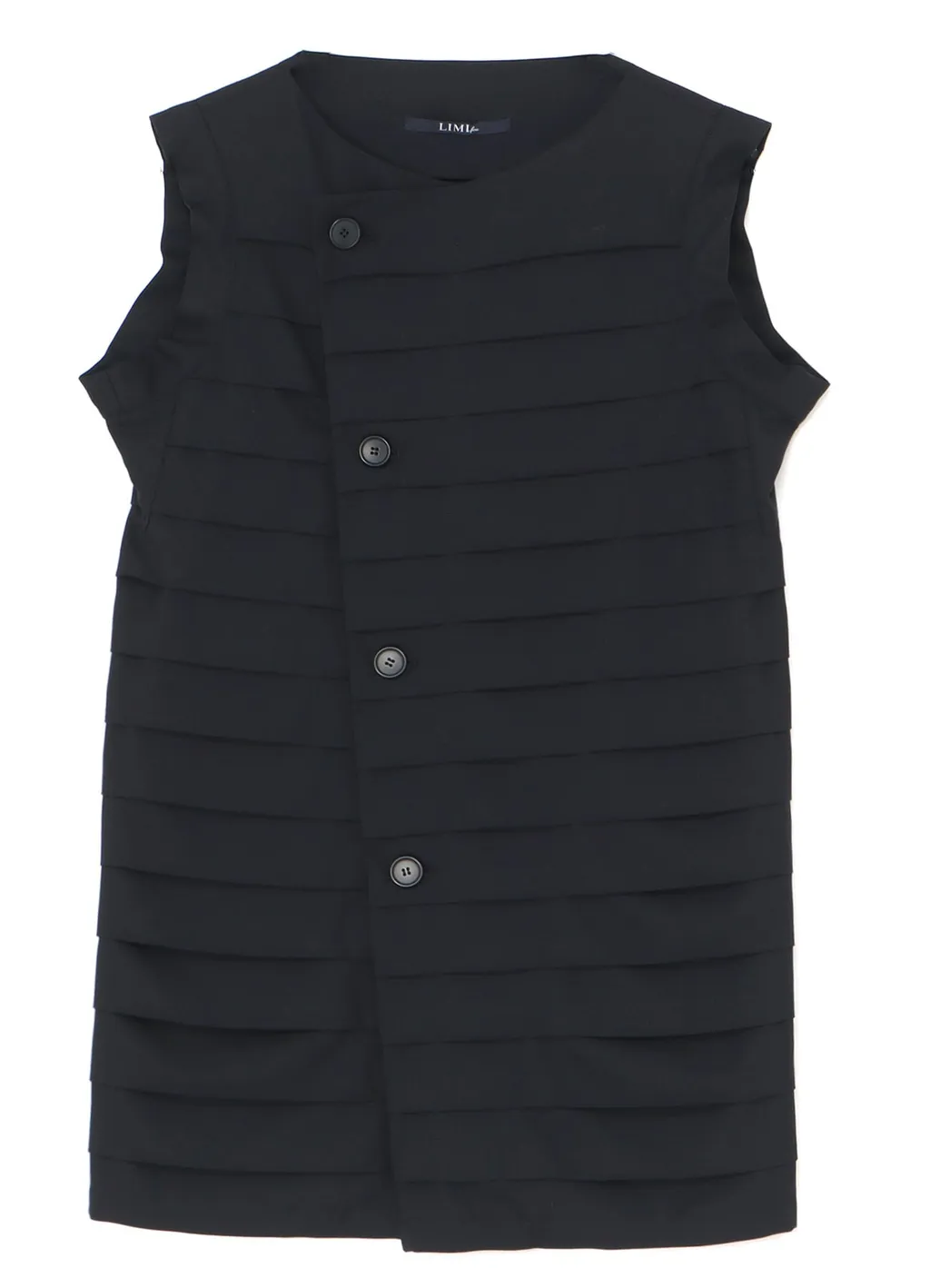 Dress With Horizontal Pleats